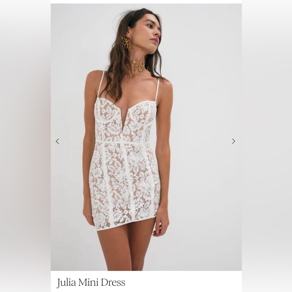 For love and lemons Julia mini dress size medium